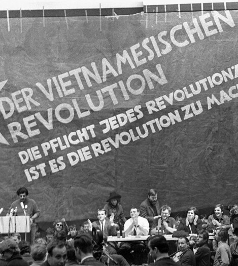 Internationaler Vietnamkongress 1968, (Quelle: Ludwig Binder, via Haus der Geschichte, CC BY 4.0 Deed)